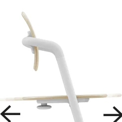 LEMO Hochstuhl Sand White