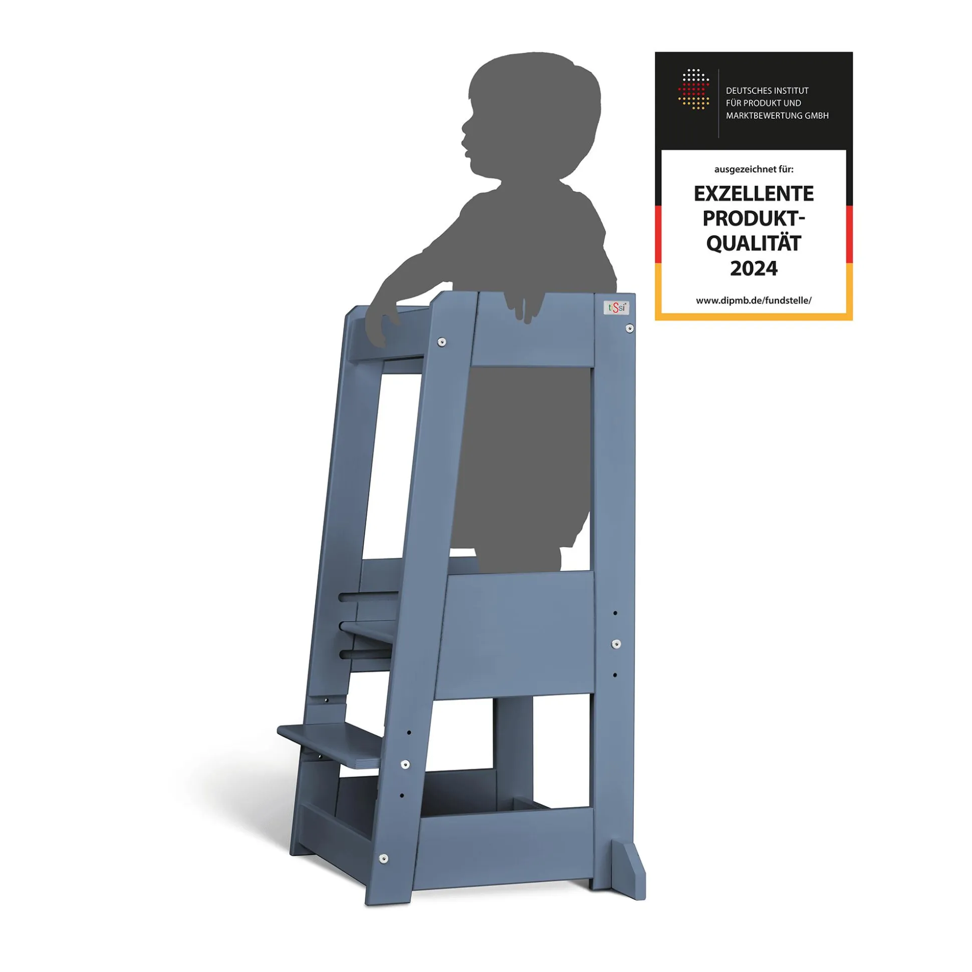 Lernturm Felix Taubenblau