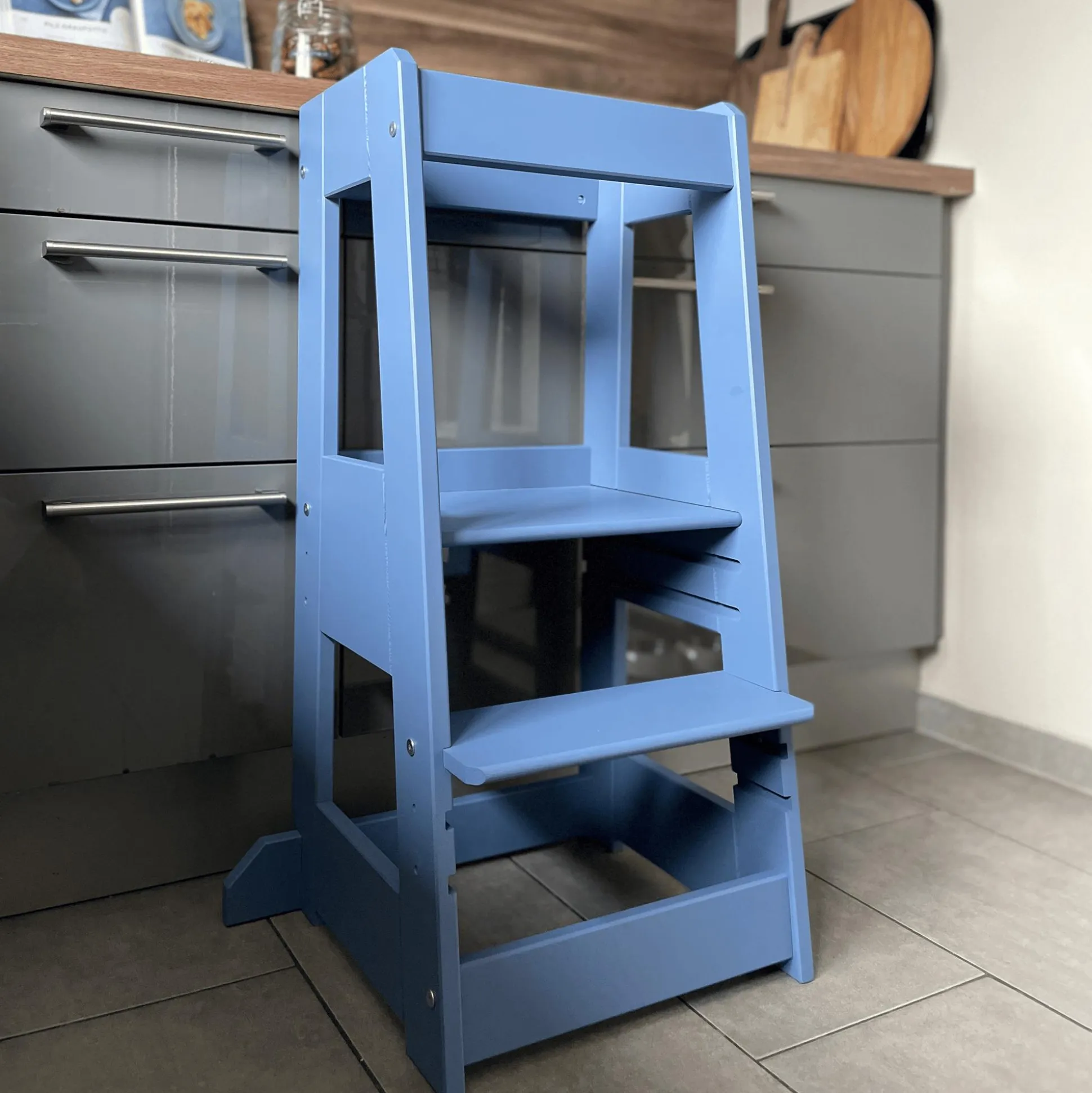 Lernturm Felix Taubenblau