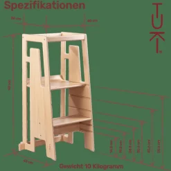 Lernturm Tuki® Black