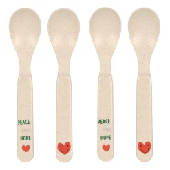 Löffelset Happy Rascals Heart Lavender