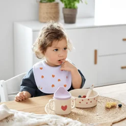 Löffelset Happy Rascals Heart Lavender