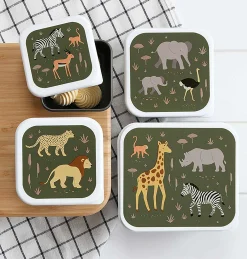 Luchbox 4er-Set Savanne