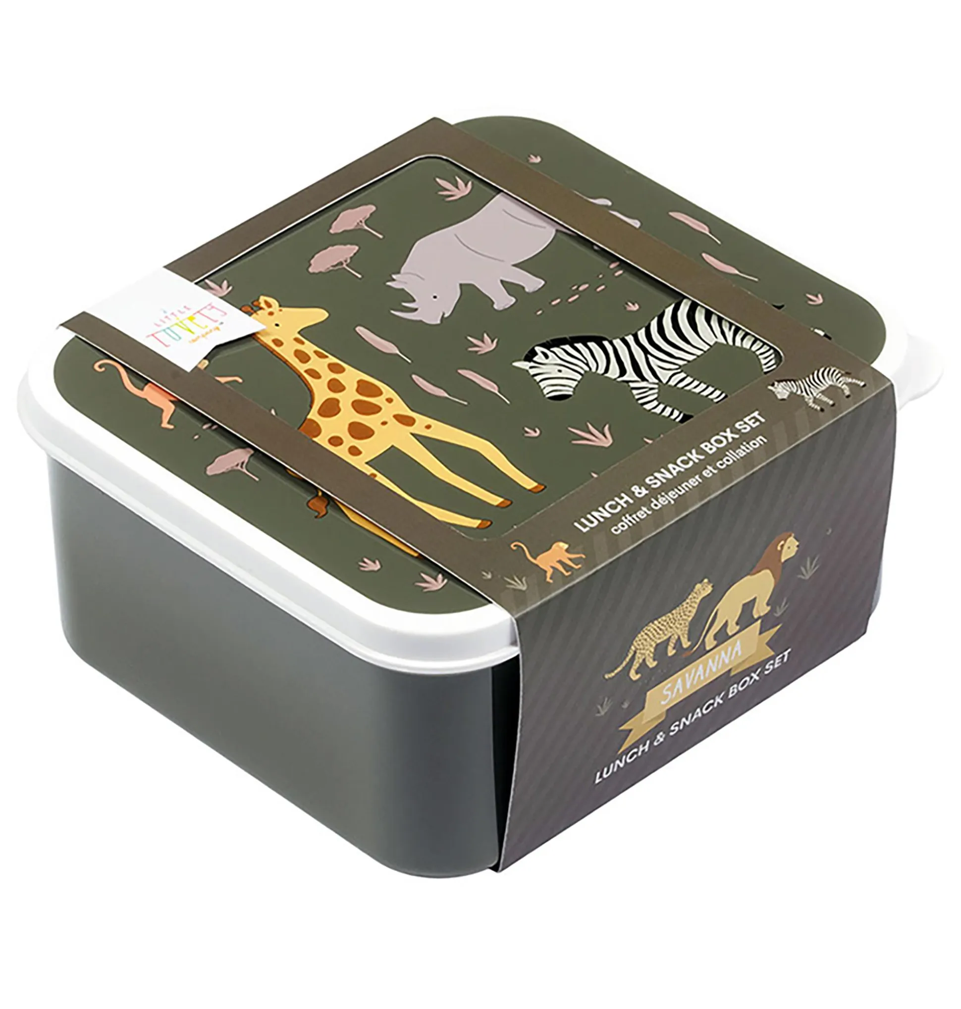 Luchbox 4er-Set Savanne