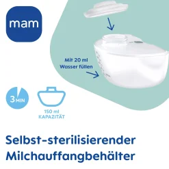 MAM Move Hands-free Doppelmilchpumpe