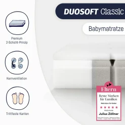 Matratze Duosoft Classic 70 x 140 cm