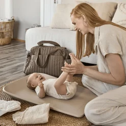 Matty™ Mini Wickelauflage Cappucino