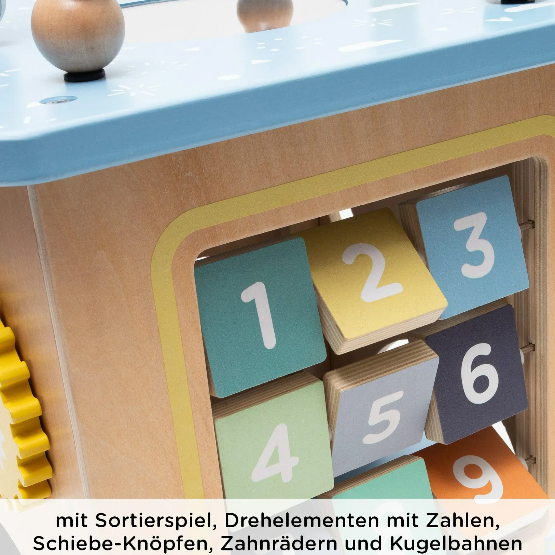 Maxi Motorikwürfel inkl. Verkehrsteppich