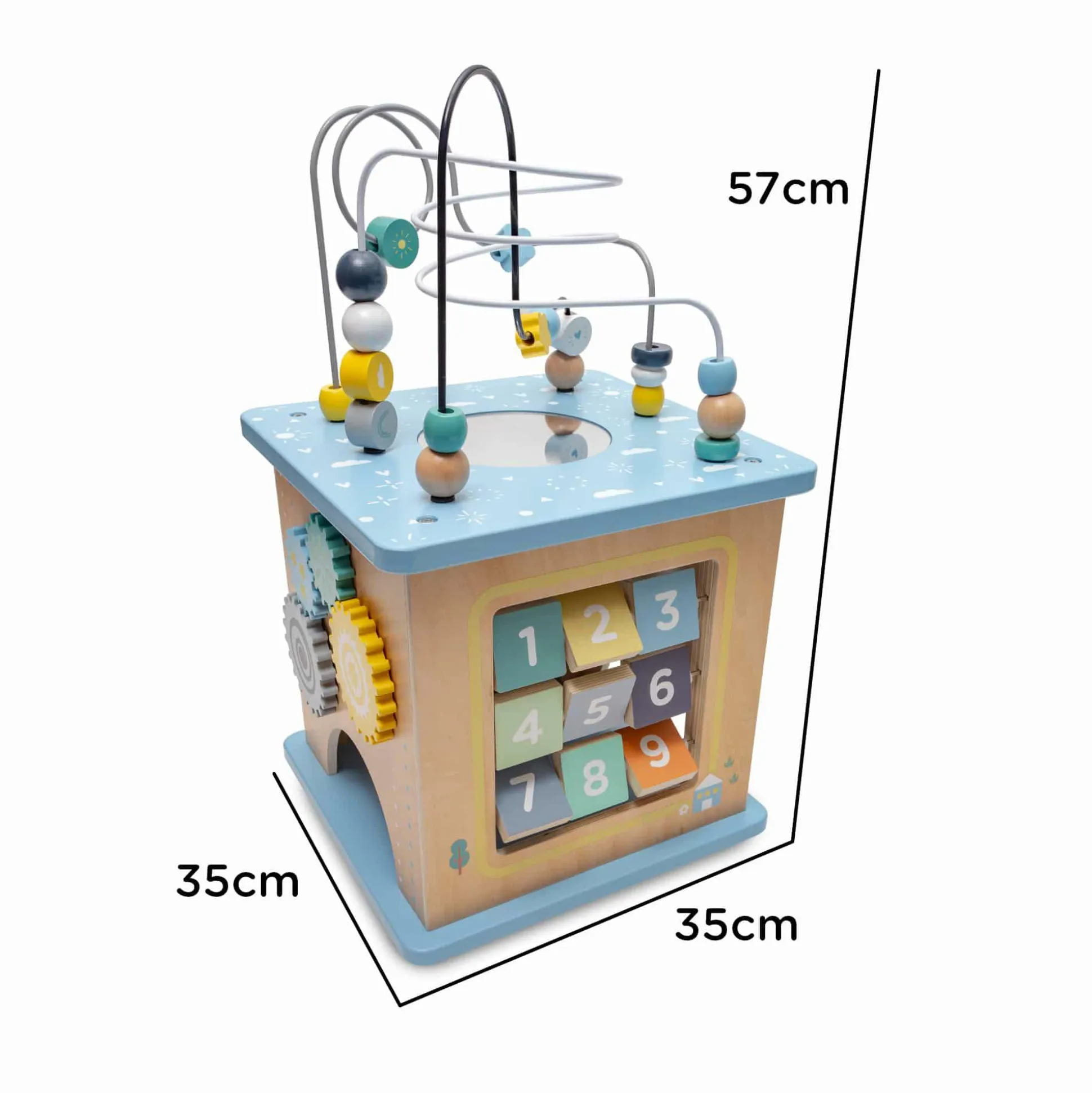 Maxi Motorikwürfel inkl. Verkehrsteppich