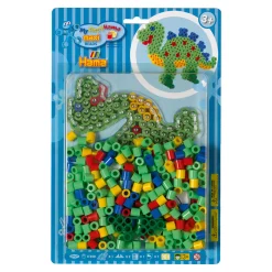 Maxi-Bügelperlen Set Dino