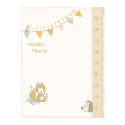 Meilensteindecke-Softpeach Waldtiere