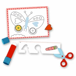 Mein bunter Krabbeltier-Bastelblock