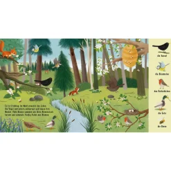 Mein erstes Natur-Wimmelbuch: Tiere im Wald