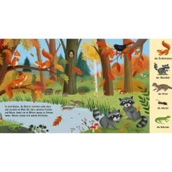 Mein erstes Natur-Wimmelbuch: Tiere im Wald