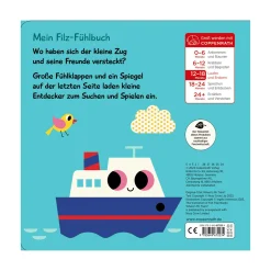 Mein Filz-Fühlbuch: Kuckuck, kleiner Zug!