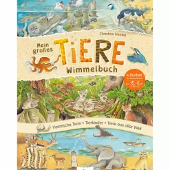 Mein großes Tiere-Wimmelbuch
