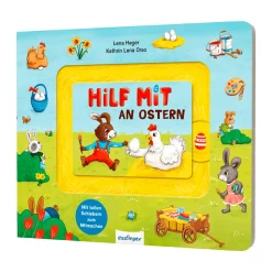 Meine Schiebebahn-Pappe: Hilf mit an Ostern