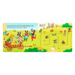Meine Schiebebahn-Pappe: Hilf mit an Ostern