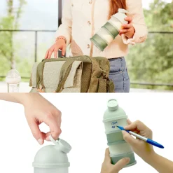 Milchpulverportionierer Babydose Grün