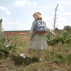 Mini Backpack Adventure Traktor Blue Denim