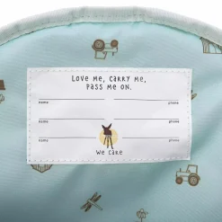 Mini Backpack Adventure Traktor Blue Denim