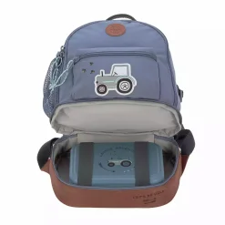 Mini Backpack Adventure Traktor Blue Denim