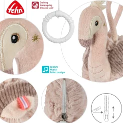 Mini-Spieluhr Flamingo