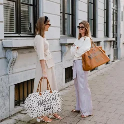 Mommy Bag Wickeltasche Canvas Leopard