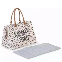 Mommy Bag Wickeltasche Canvas Leopard