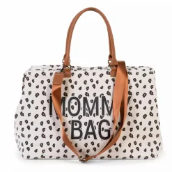 Mommy Bag Wickeltasche Canvas Leopard