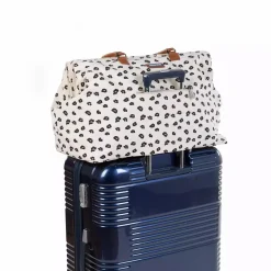 Mommy Bag Wickeltasche Canvas Leopard