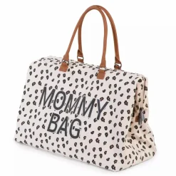 Mommy Bag Wickeltasche Canvas Leopard