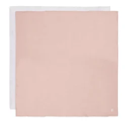 Mulltücher Wild Rose/Ivory 115 x 115 cm