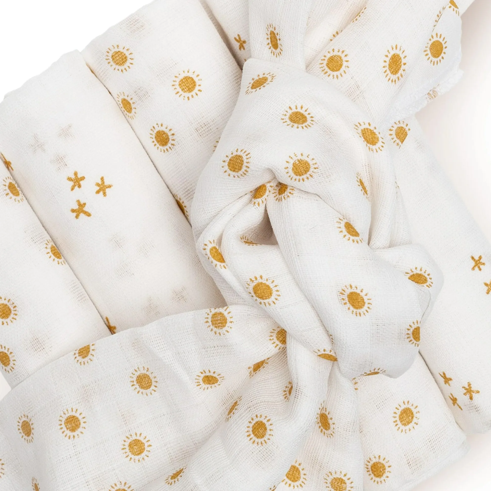 Mulltücher 80x80 5er Sonne