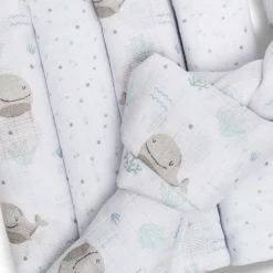 Mulltücher 80x80 5er Wal