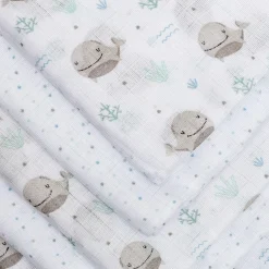 Mulltücher 80x80 5er Wal