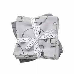 Mullwindeln Contour Grey