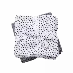 Mullwindeln Happy Dots Grey