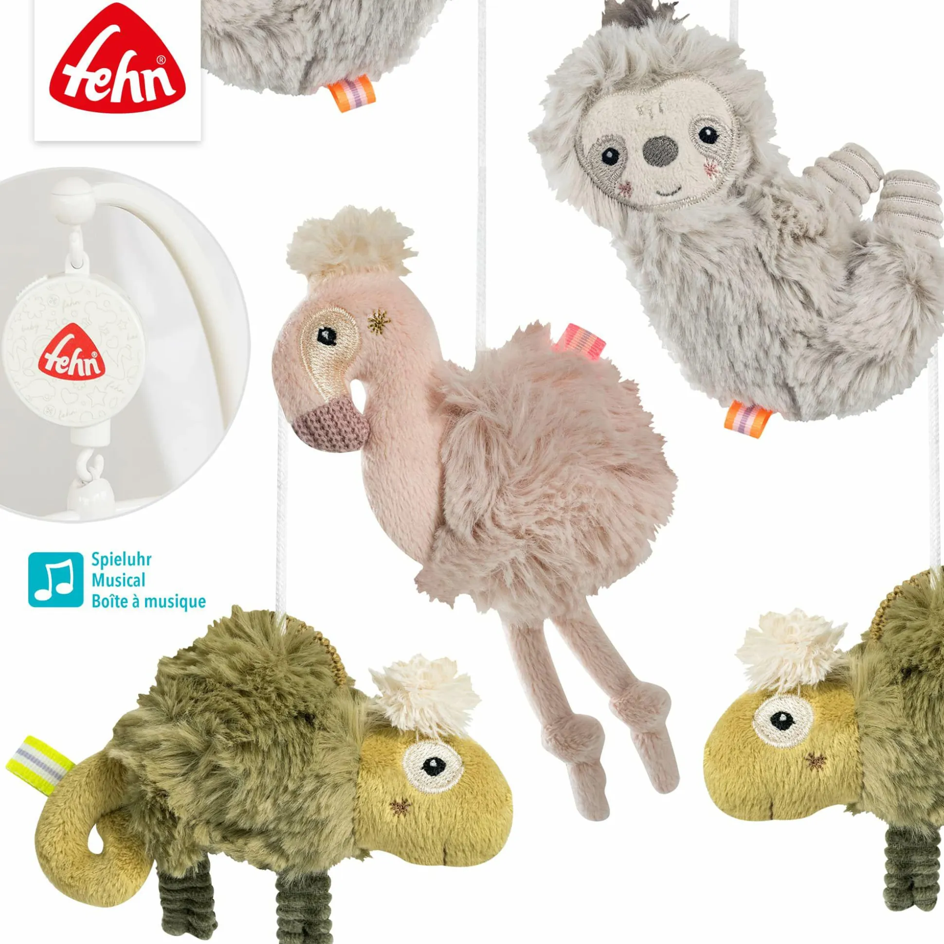 Musik-Mobile Lazy, Crazy und Pink