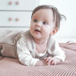 Musselin-Babyschlafsack Gr. 62/68