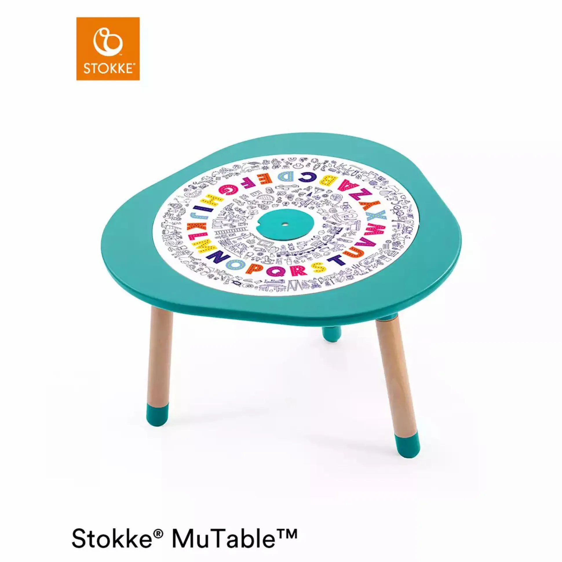 MuTable DISKcover Spielscheibe Buchstaben & Zahlen