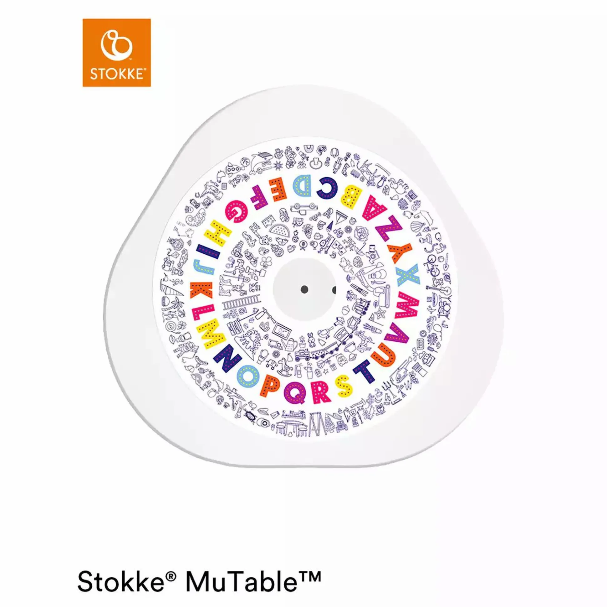 MuTable DISKcover Spielscheibe Buchstaben & Zahlen