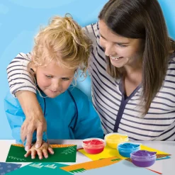 My first - Fingerfarbe Handabdruck Tiere