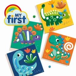 My first - Knetaufgabenkarten Dinos