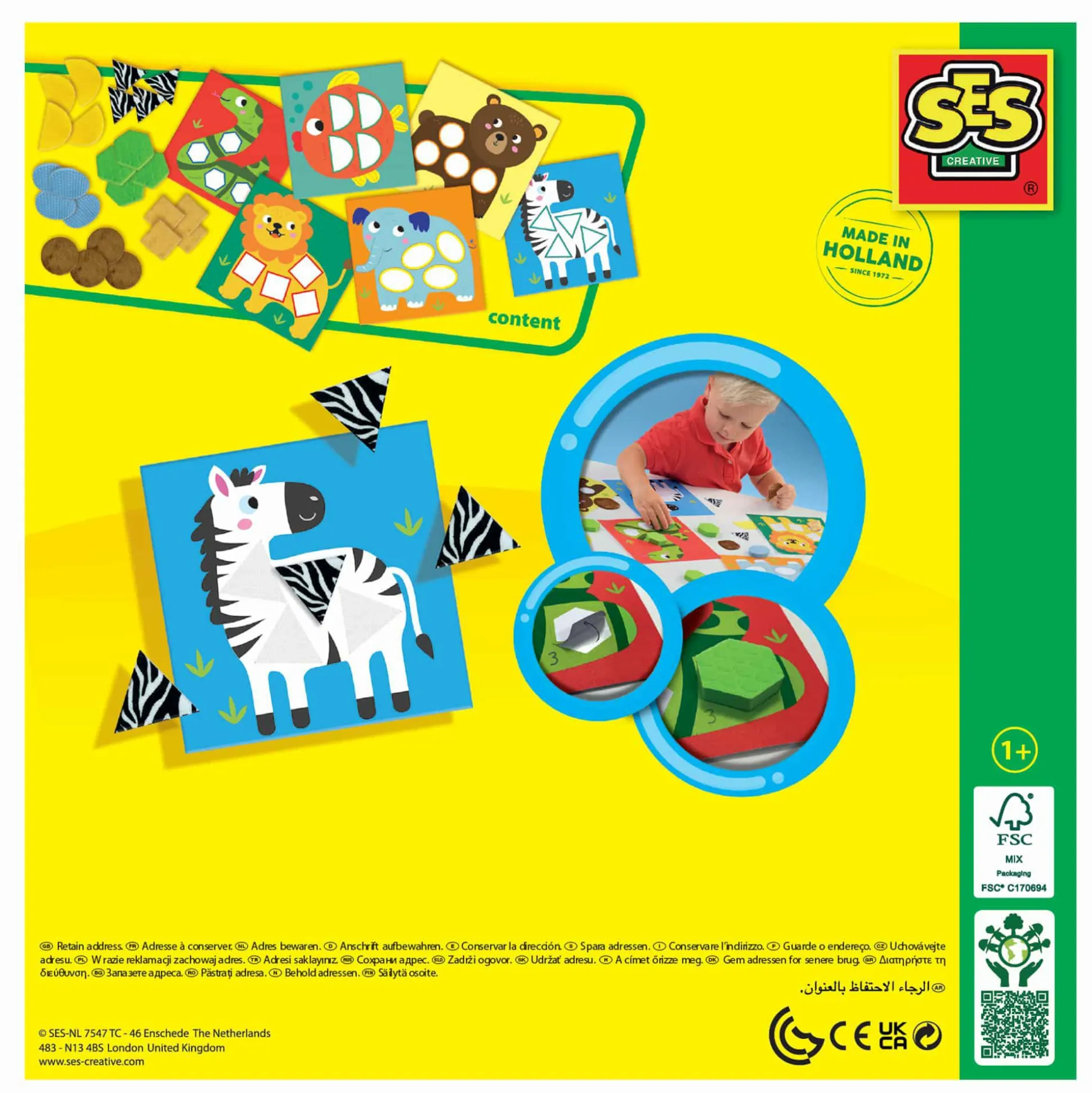 My first - Sensory Mosaik Karten