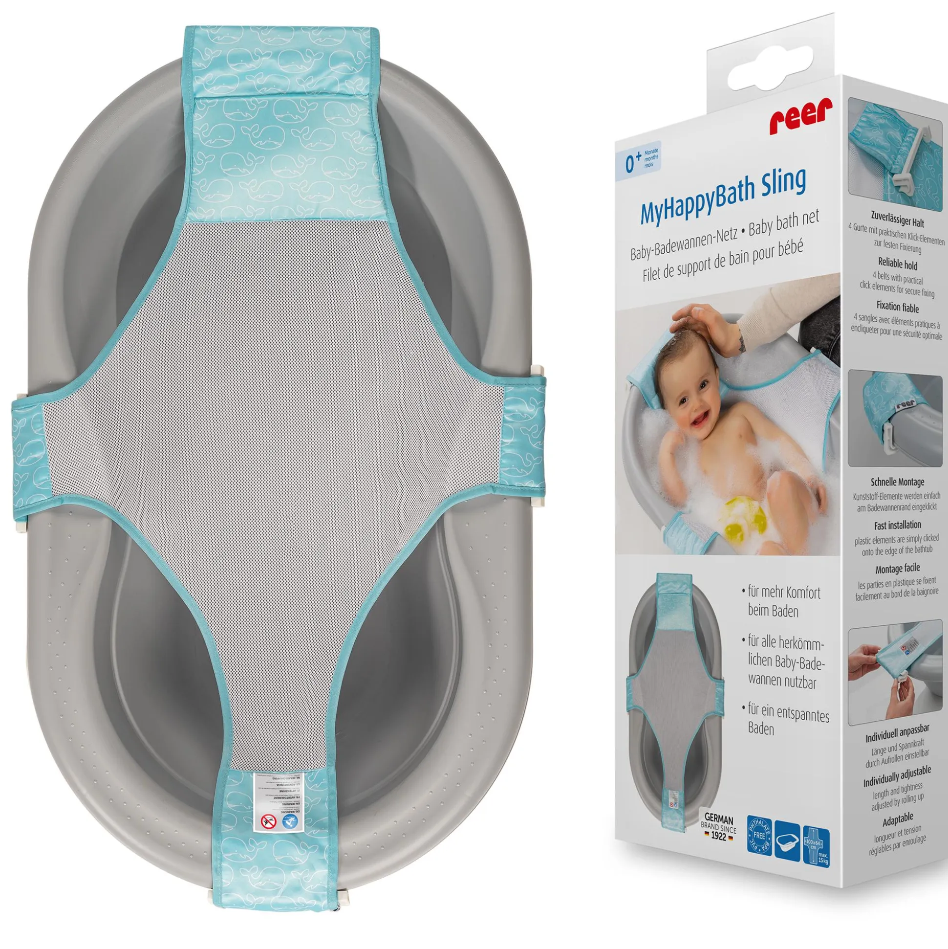 MyHappyBath Sling Baby-Badewannen-Netz