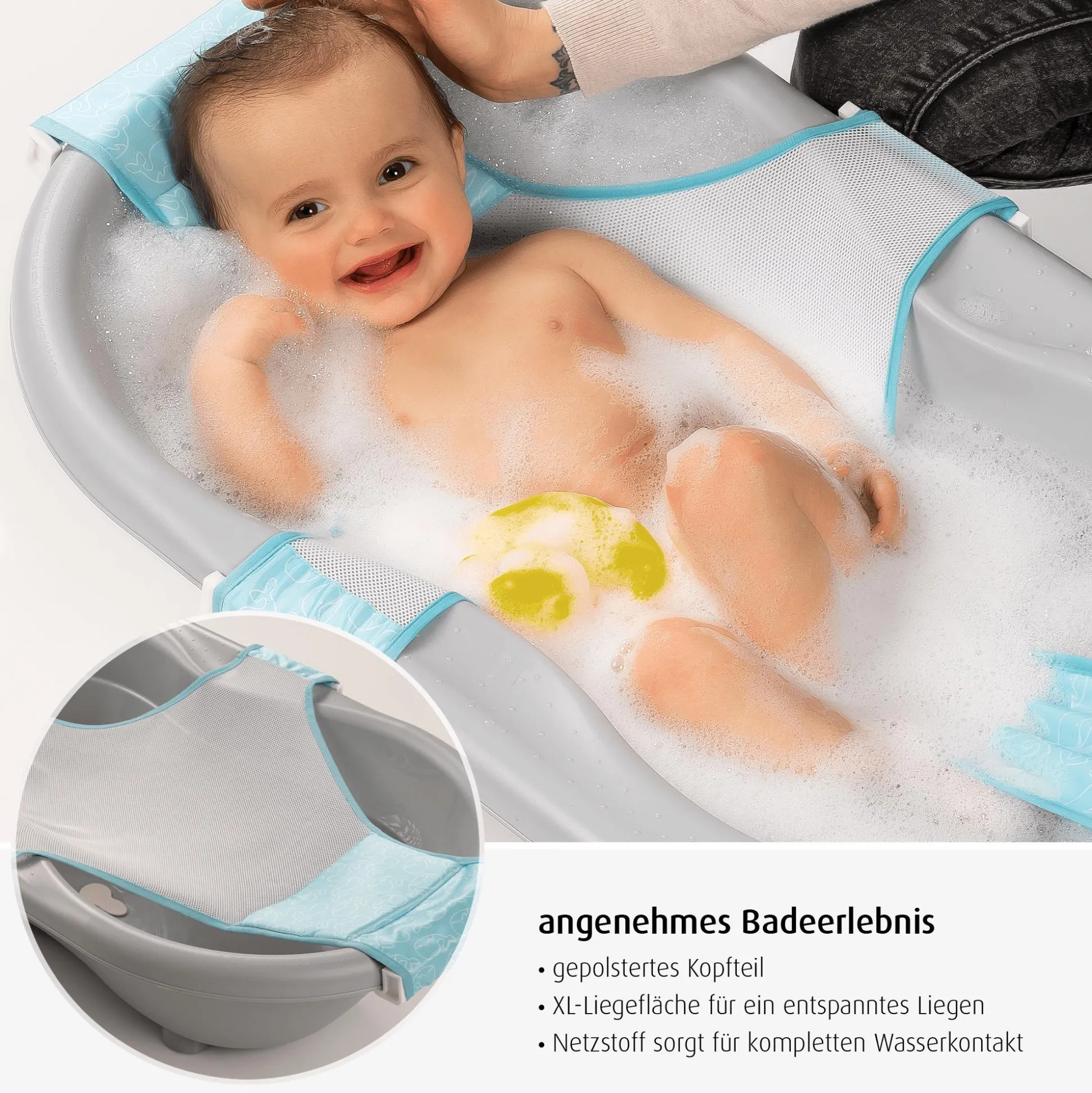 MyHappyBath Sling Baby-Badewannen-Netz