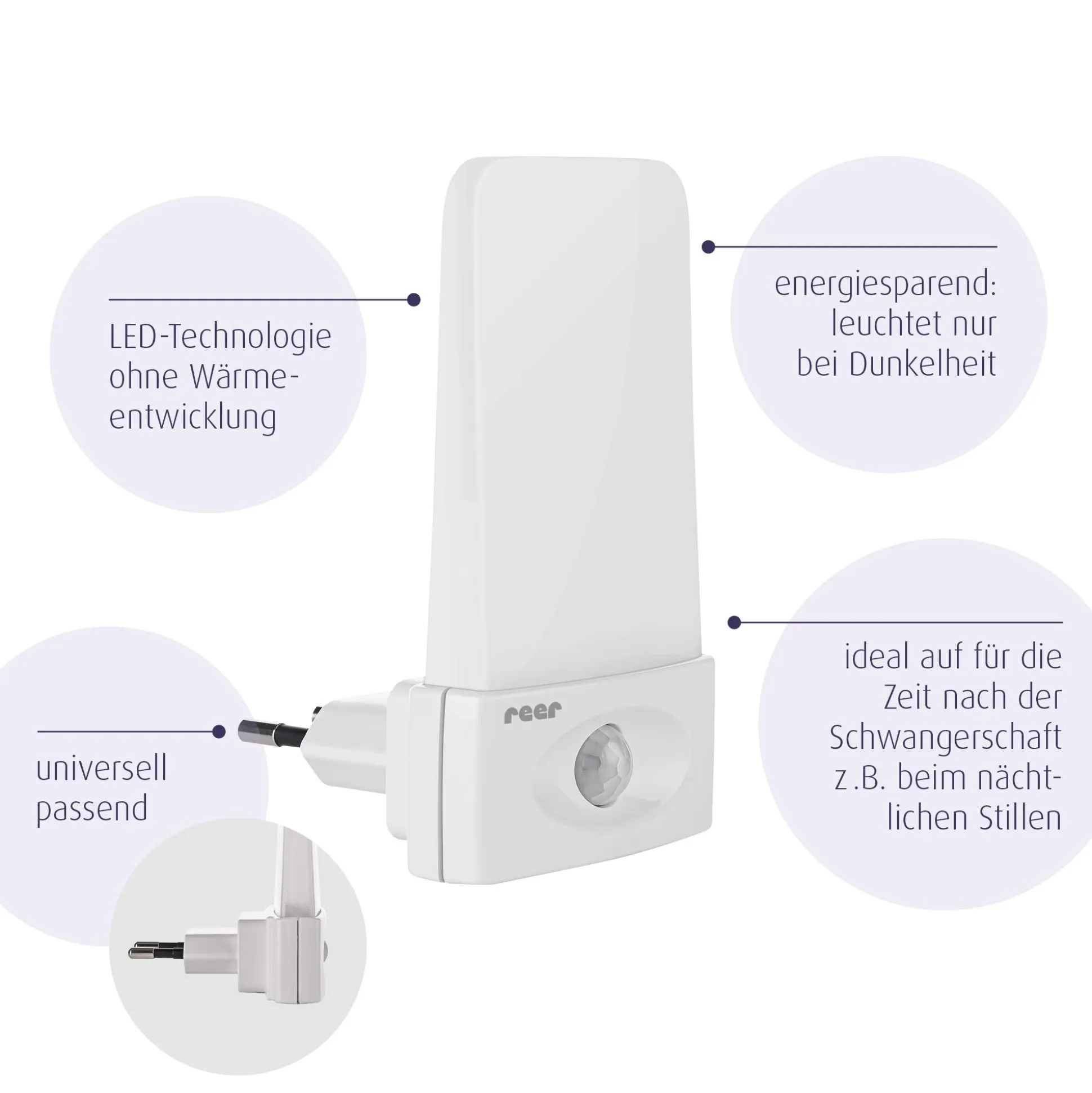 Nachtlicht mit Bewegungssensor