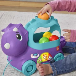 Nachzieh-Dino Bällespaß