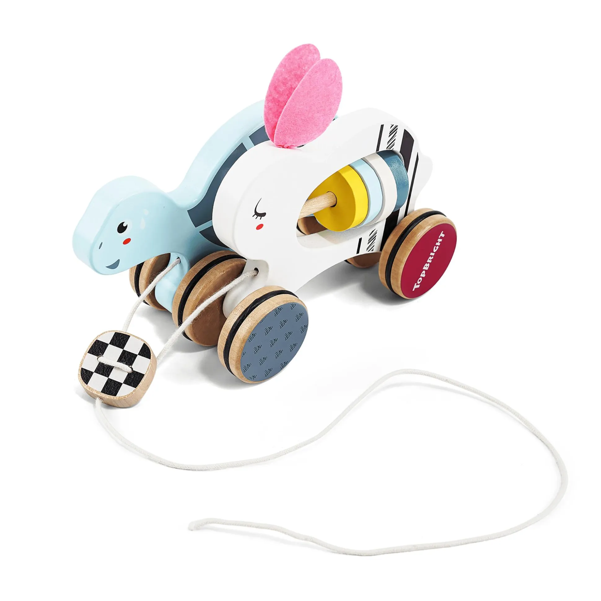 Nachziehtier Hase und Schildkröte